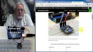 Arduino with Python LESSON 9 Measuring Pressure and Temperature with the BMP180 Sensor [upl. by Kimberlyn866]