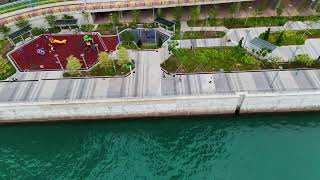 Lohas Park Waterfront Promenade  DJI Mini 4 Pro [upl. by Mandell154]