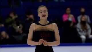 Anastasiia Gubanova — SP Finlandia Trophy 2021 [upl. by Colner]