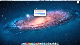 สร้างตัวติดตั้ง Mountain Lion ด้วย USB Thumb Drive [upl. by Oner]