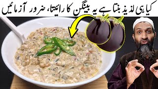 Baingan ka Raita Recipe by RecipeTrier بیگن کا رائتہ Aubergine  Egg plant Dip [upl. by Akeenahs146]