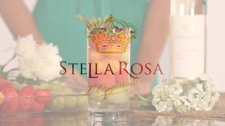 Stella Rosa Wines Summer Cup Cocktail Recipe [upl. by Arrakat]