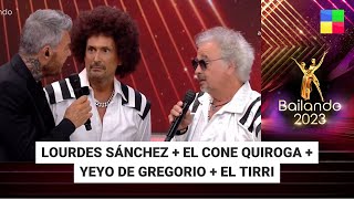 El Cone Quiroga  Yeyo de Gregorio  Martu Morales Bailando2023  Programa completo 8124 [upl. by Enimsay381]