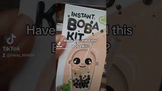 Have you tried this Instant Boba kit boba bubbletea fyp [upl. by Adniram290]