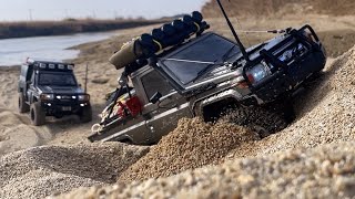 110 Scale RC4WD Trail Finder2 TOYOTA Land Cruiser 70LC70 Sand OffRoad Trail 4X4 RC Car [upl. by Odetta]