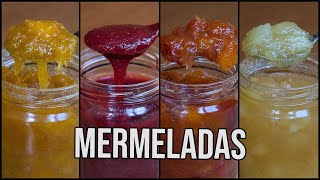 Cuatro recetas de mermelada de básico a gourmet [upl. by Anatolio]