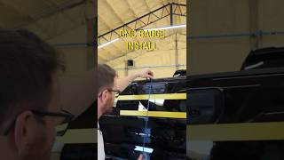 Installing blacked out gmc emblems [upl. by Pettiford]