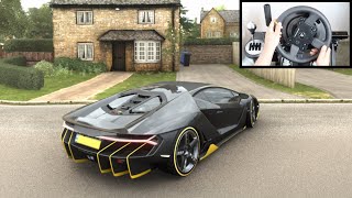 Forza Horizon 4 Lamborghini Centenario Thrustmaster TX Steering Wheel Cruise Gameplay [upl. by Asiela760]