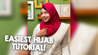 Easiest And Most Requested Hijab Tutorial  FAIZA [upl. by Velda]