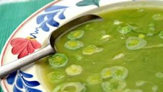 Recetas comida vegetariana Sopa fácil de arvejas [upl. by Linis]