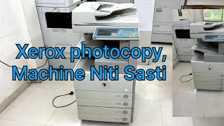 ￼ Xerox machine Niti Sasti 😱￼ photo copy Machine cheap rate👌canon ir 3225 full detail🖨️ [upl. by Namqul973]