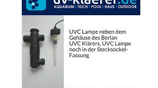 UVC Lampe wechseln  Anleitung in 5 Schritten [upl. by Esinned854]