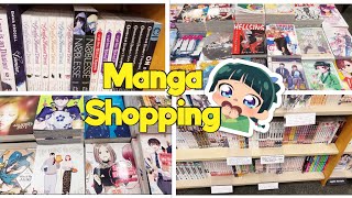 Manga Shopping Been awhile  So exciting to see the Manga physically [upl. by Selie]