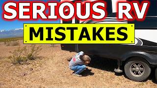 Serious RV Mistakes Many RVers Make Huge RV Damage  RV Living [upl. by Rinna]