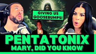 THEY WERE ALL ABSOLUTELY FANTASTIC First Time Hearing Pentatonix  Mary Did You Know Reaction [upl. by Galatea]