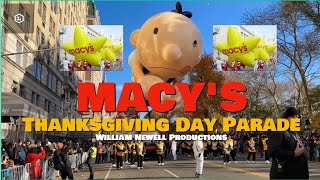 Macys Thanksgiving Day parade New York City past parade clips [upl. by Llebasi]