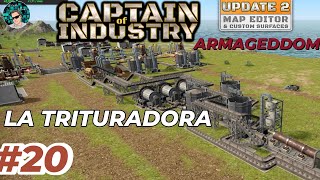 LAS HORMIGONERAS Y LOS DESASTRES 20  CAPTAIN OF INDUSTRY  UPDATE 2  GAMEPLAY  ESPAÑOL [upl. by Zhang]