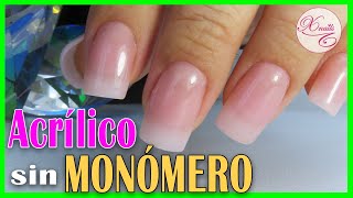 😱 NO más OLORES Uñas Acrílicas SIN MONOMERO 💜 con y sin LÁMPARA Te encantarán 💅 DIPPING NAILS [upl. by Ahseele748]