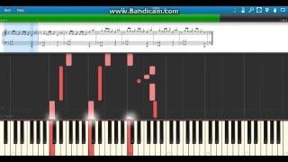 The League of Nations WWE Theme  Piano Synthesia [upl. by Garibull]