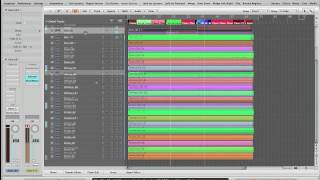 Comping and Flex with Multitrack Drums in Logic Studio 9 [upl. by Hemphill709]