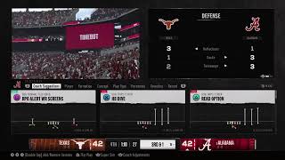 CFB25  Alabama vs Texas  Year 4  60 [upl. by Ikairik]