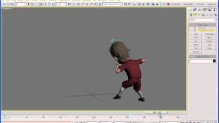 Bend and Stretch Modifier Using Space Warps Character Test [upl. by Laeria]