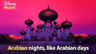 Arabian Nights  Aladdin Lyric Video  DISNEY SINGALONGS [upl. by Dnalyar]