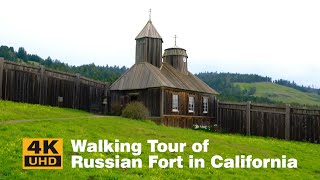 Fort Ross History stroll  Russian Fort in Northern California built in 1812  Cannons and Surf [upl. by Durkee415]