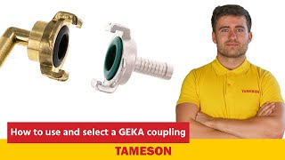 How to use and select a GEKA coupling  Tameson [upl. by Jaine]