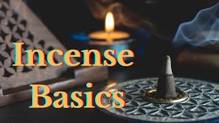 Incense Basic How to  Cone  Stick  Backflow  Loose Charcoal [upl. by Ataeb]