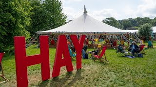 ‘Disappointing’ Hay Festival drops main sponsor after boycotts over Israel [upl. by Auqenes]