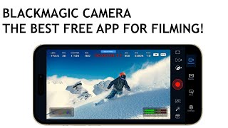 BlackMagic Camera  The Best Free App for Filming [upl. by Sorkin780]