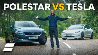 Polestar 2 Vs Tesla Model 3 Electric Car SHOWDOWN  4K [upl. by Ieso686]