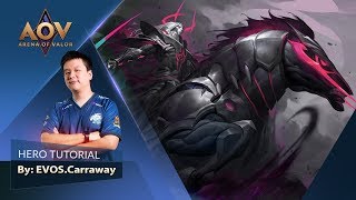 Volkath Tutorial by EVOS Carraway  Garena AOV Arena of Valor [upl. by Leventis]