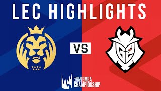 MAD vs G2 Highlights ALL GAMES  LEC Summer 2023 Finals  MAD Lions vs G2 Esports [upl. by Bluefield]