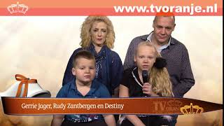 TV Oranje Kerstwens  Gerrie Jager Rudy Zantbergen amp Destiny [upl. by Adiazteb]