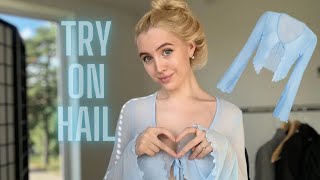 4K INCREDIBLE TRANSPARENT TOP  ONE PIECE TRYON HAUL [upl. by Cartie]