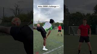 Akka 3000 challenge with OfficialSV2 🔥 Try it with a friend streetpanna football [upl. by Coppinger]