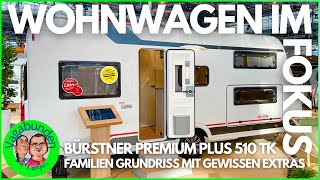 BÜRSTNER Premio PLUS 510 TK ´SKYLINE EDITION´ Ein Familiengrundriss mit gewissen Extras  Roomtour [upl. by Lirba413]