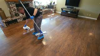 Can Luxury Vinyl Planks be Professionally Cleaned and Sealed [upl. by Lletniuq]