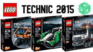 LEGO Technic 2015 [upl. by Bardo]