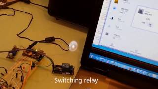 ESP8266 relay switch  with Arduino IDE without Arduino [upl. by Oinotnaocram179]