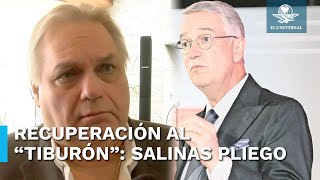 Tras el desvanecimiento de Carlos Bremer Salinas Pliego le dedica mensaje [upl. by Anelyak]