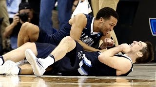 Villanova vs Kansas Nova advances to Final Four [upl. by Esirehs]