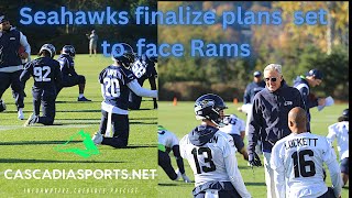 Seahawks wrap up preparations for Rams [upl. by Juanne]