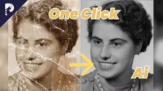 AI Tools to Restore Old Photos by One Click｜How to Restore Old Photos？ [upl. by Bravar]