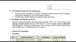 Informasi seleksi nasional World Skills Asean Bidang Refrigeration an d Air conditioning [upl. by Kalfas]