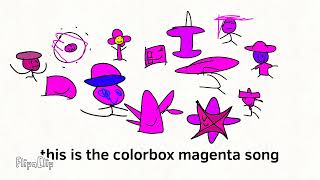 Incredible Box Color Box Magenta Song Offical Music Vido CRBMGT [upl. by Ingalls]