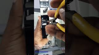 HOW TO REPLACE A CONTROL LOGIX CPU BATTERY [upl. by Juxon]