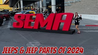 JEEPS and JEEP Products of SEMA 2024 [upl. by Ybok]